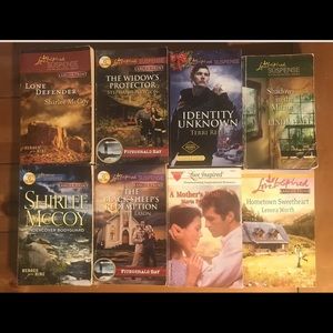 Love Inspired, Inspirational Romance, Lot of 8, Various Authors, Paperba…